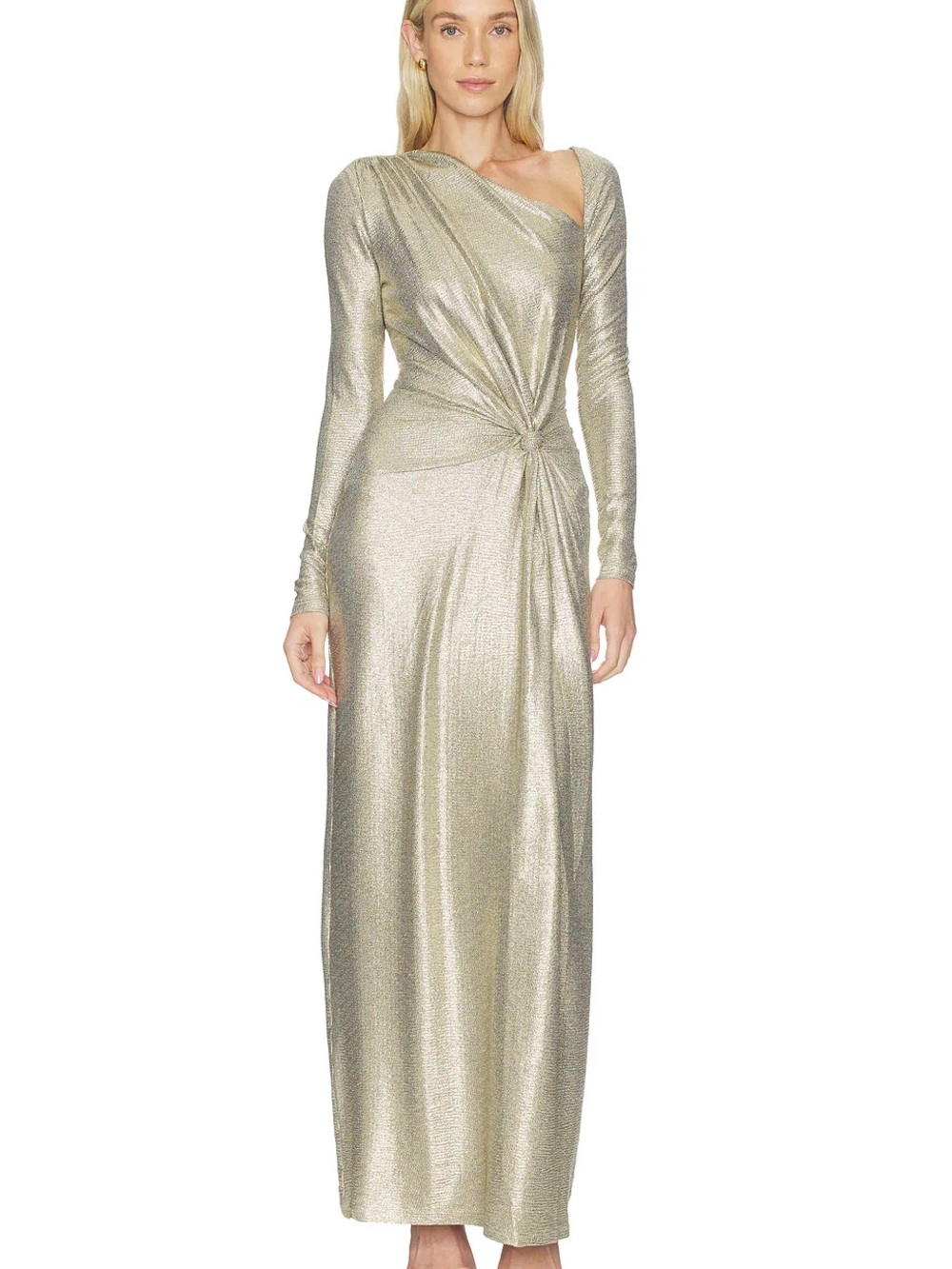 Significant Other Caera Long Sleeve Maxi Dress in Golden Hour